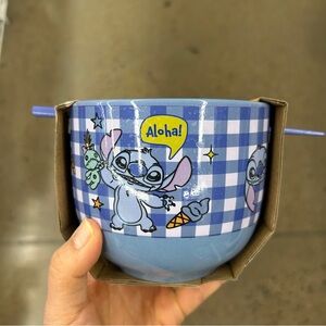 NWT Disney Stitch Bowl set